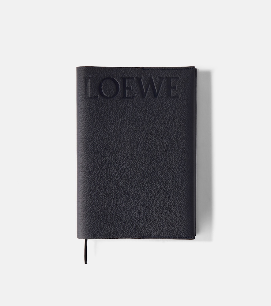 Debossed Leather Notebook