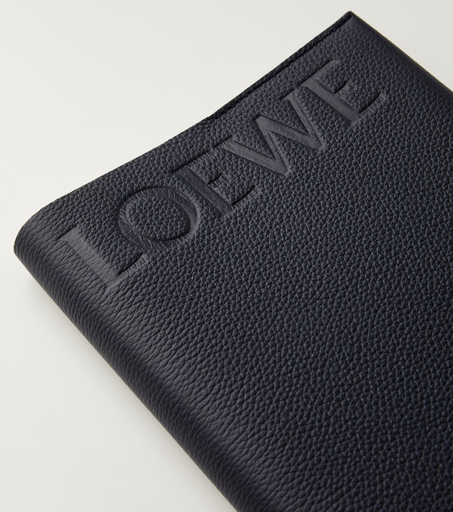  Loewe Loewe Debossed Leather Notebook 