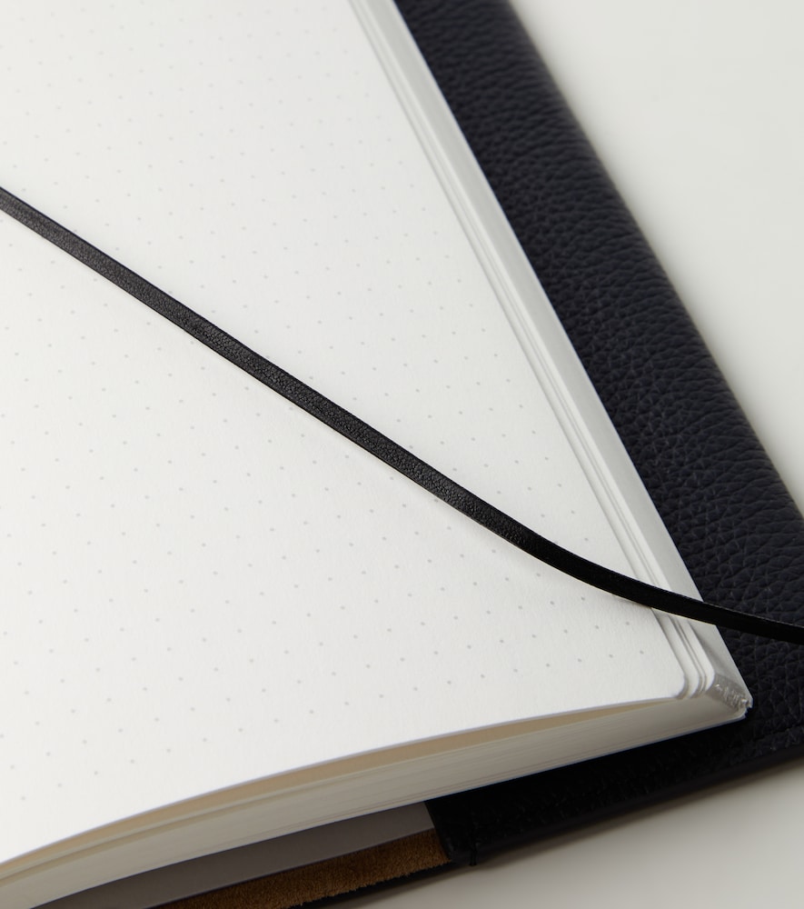  Loewe Loewe Debossed Leather Notebook 