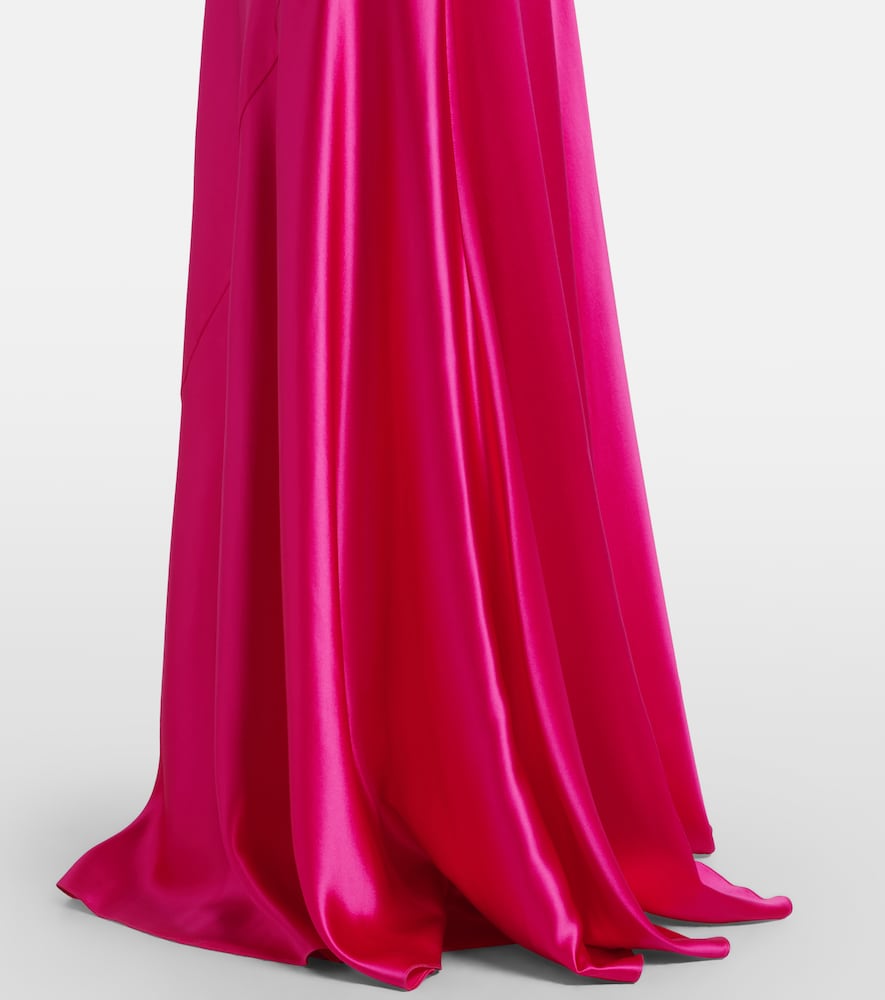 Alaïa Silk Satin Gown