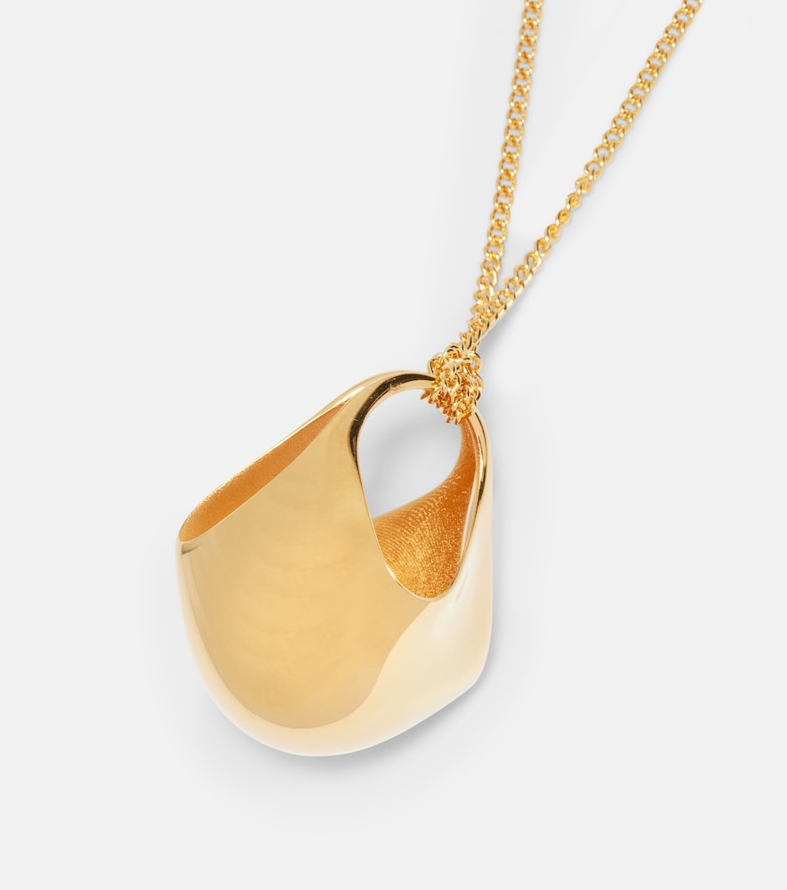  Khaite Khaite Halskette Lotus Small, 18kt Vergoldet 