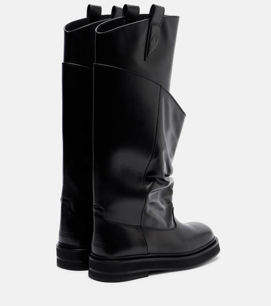 PASSEGGIATA皮革战地靴