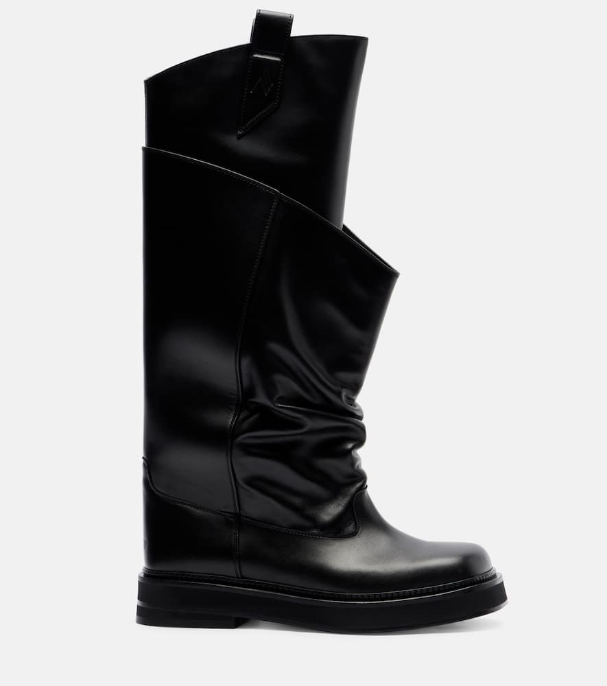 PASSEGGIATA皮革战地靴