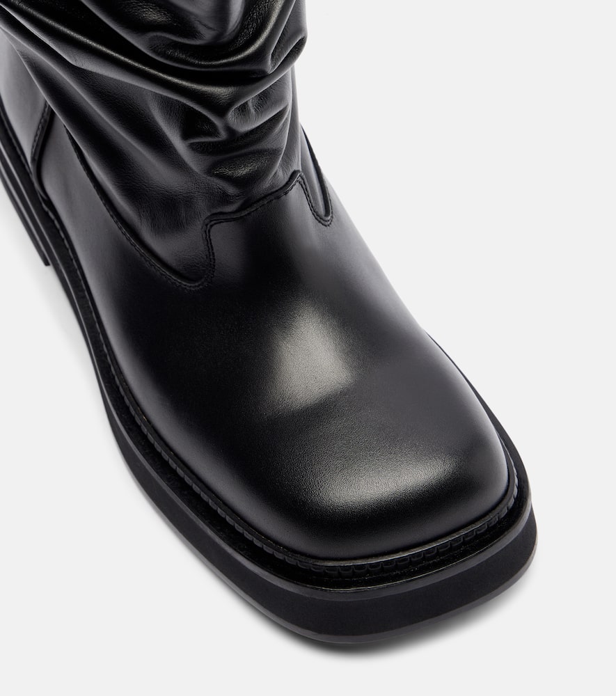 PASSEGGIATA皮革战地靴