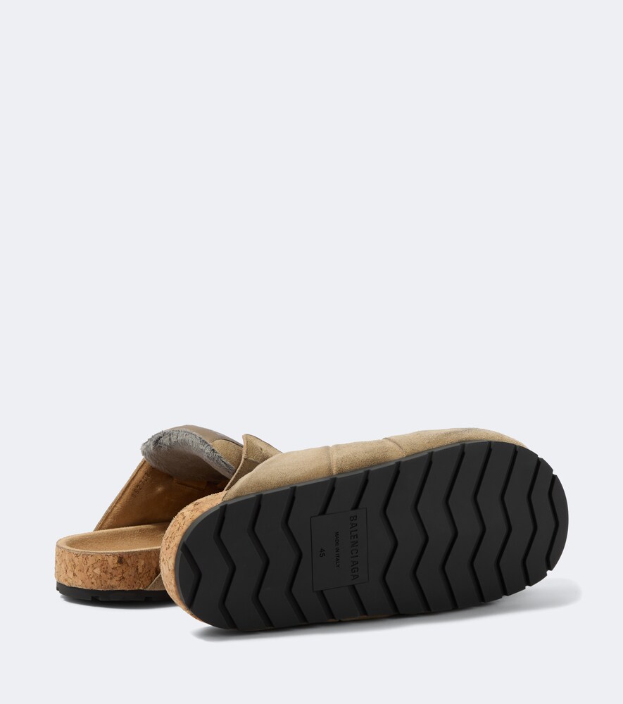  Balenciaga Balenciaga Slippers Dumbo Aus Veloursleder 