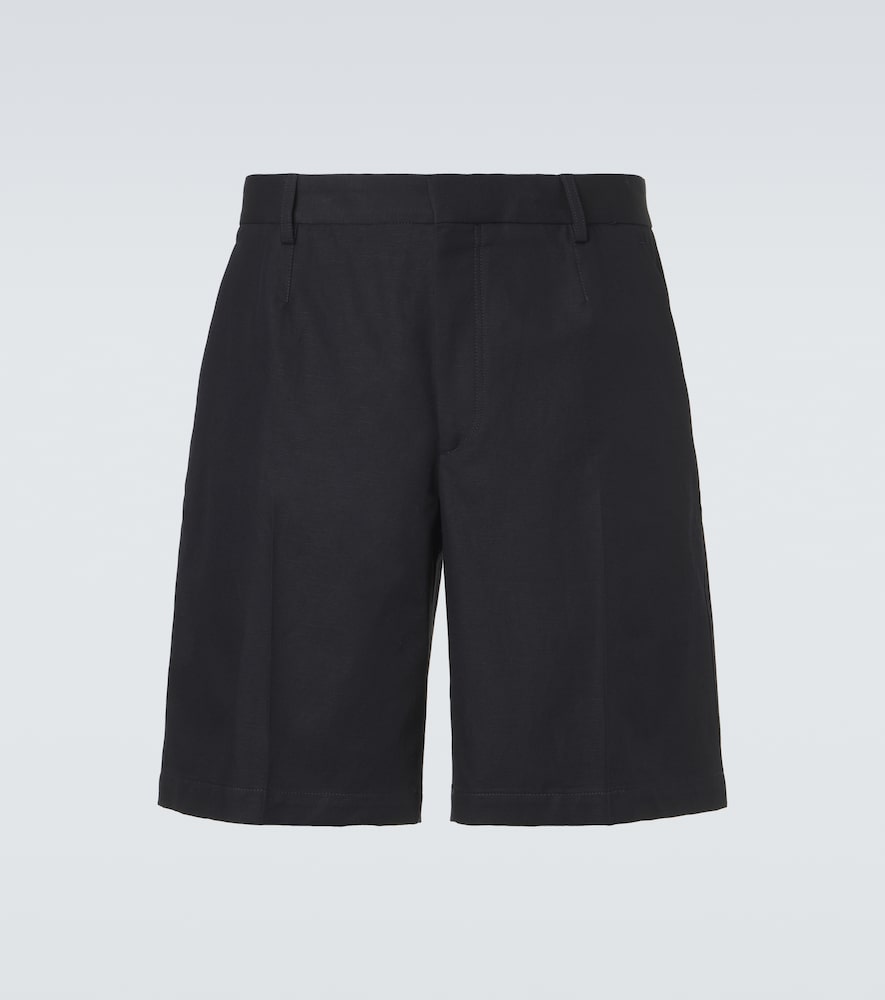 Zegna Cotton and linen shorts