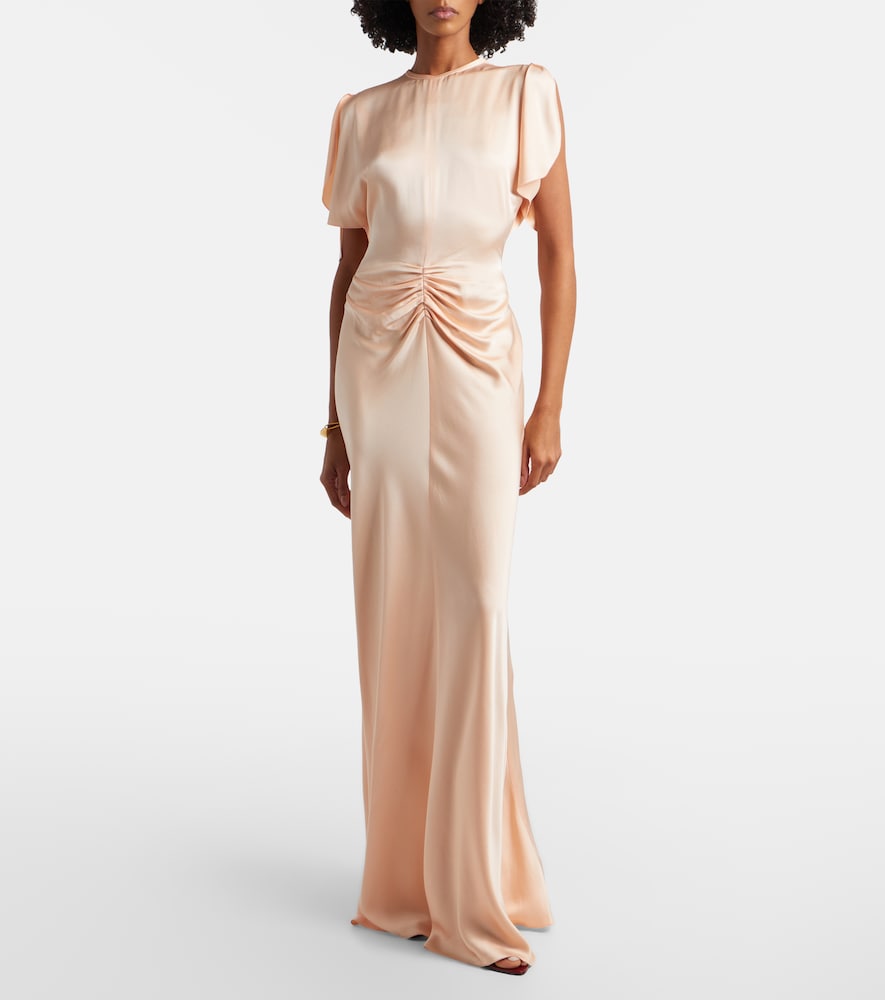  Victoria Beckham Victoria Beckham Robe Isabella Aus Satin 