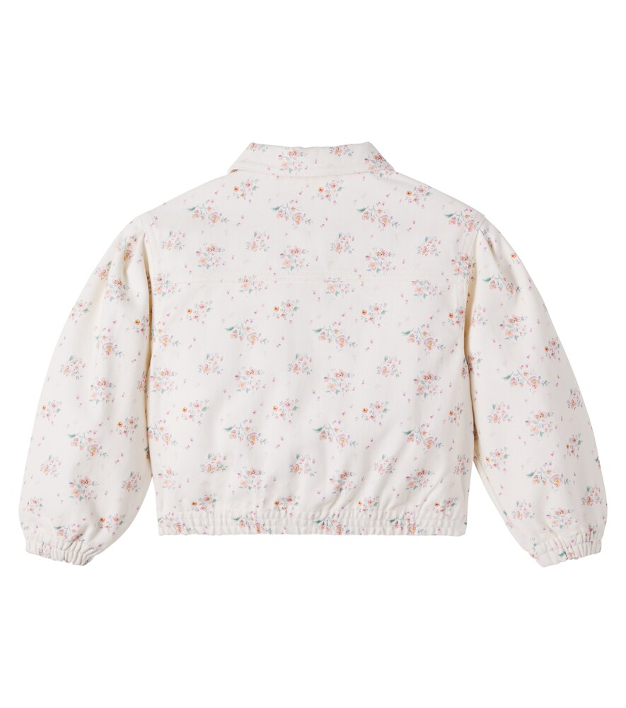  C'era Una Volta C'era Una Volta Jacky Floral Denim Jacket 