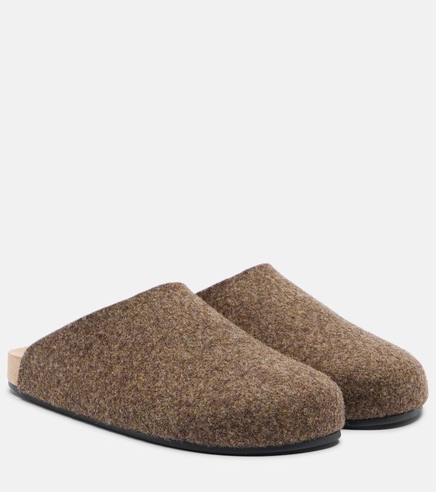 The Row Women's Brown Hudson Two Mules UK Size 7.5 - Mytheresa
