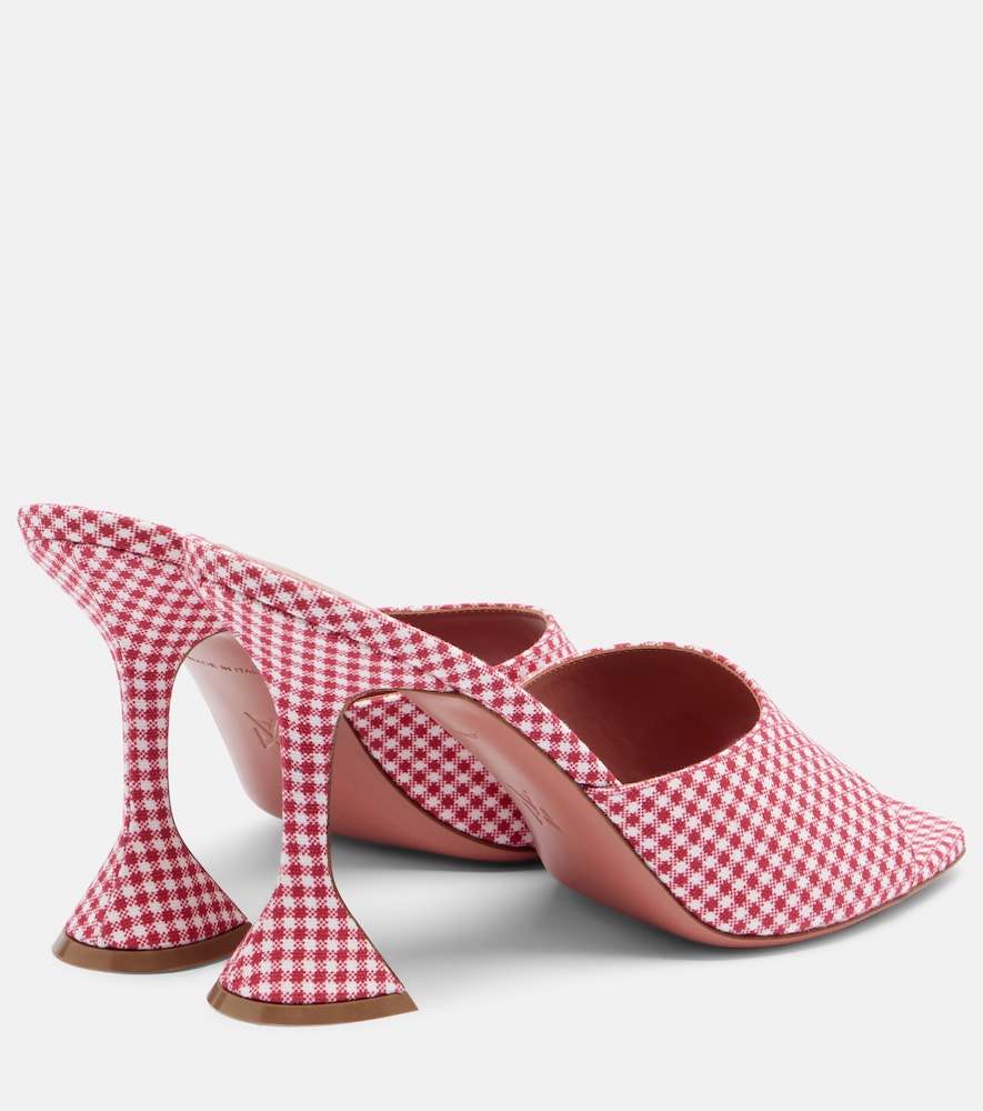 Lupita Gingham Mules