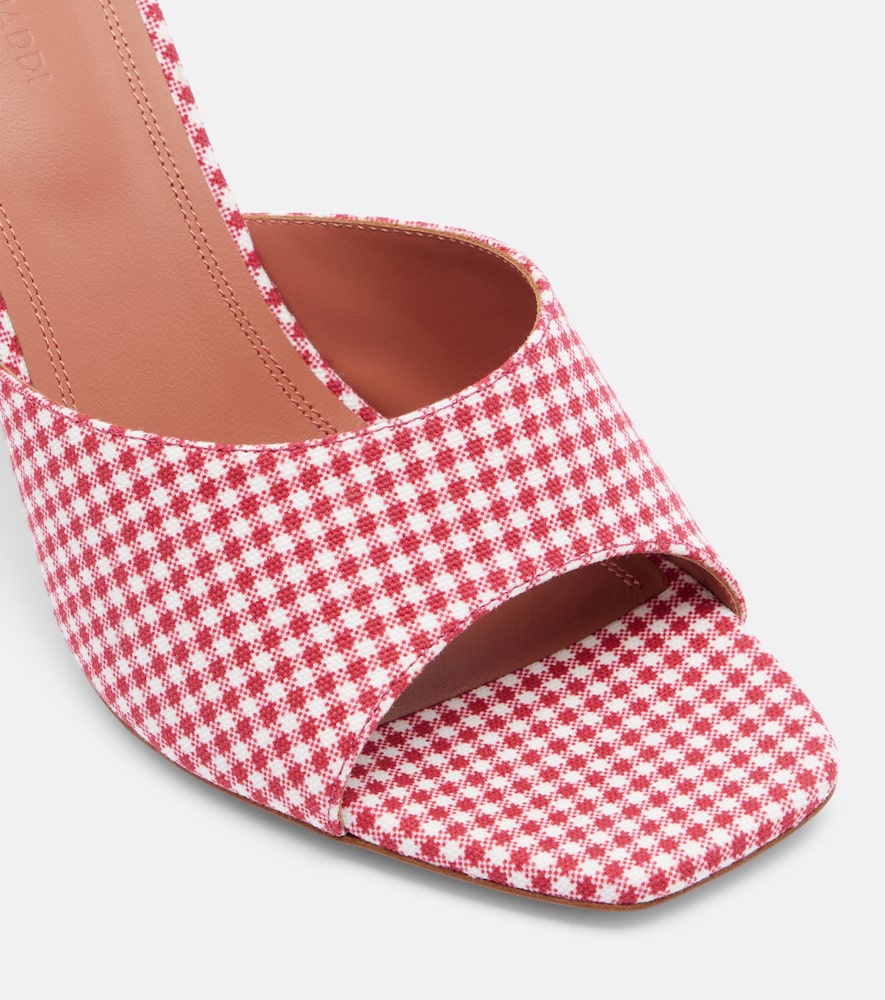 Lupita Gingham Mules