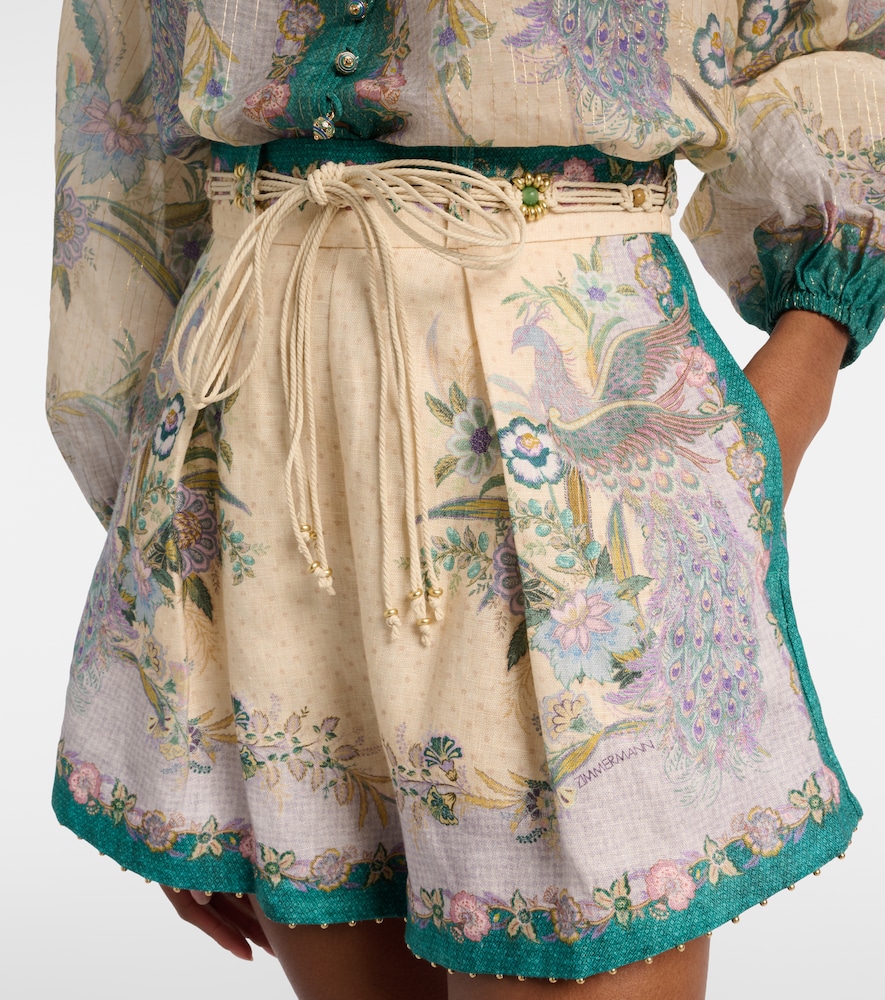  Zimmermann Zimmermann Shorts Indra Aus Leinen 