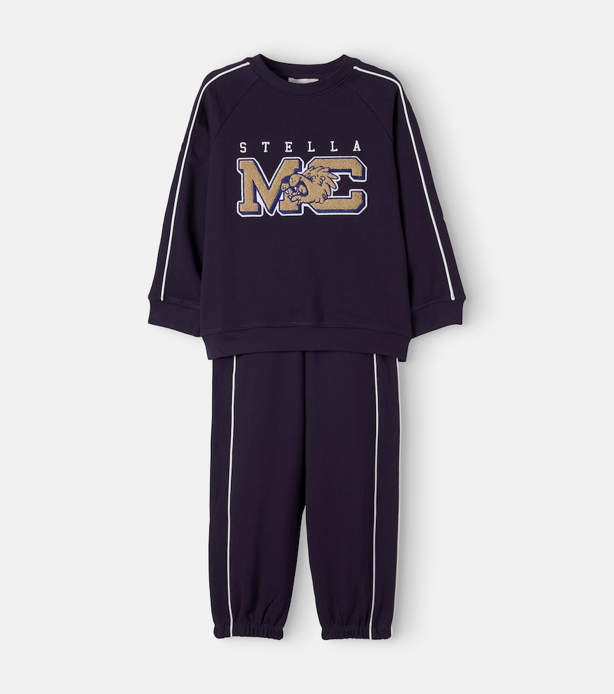 Verziertes Set aus Sweatshirt und Sweatpants