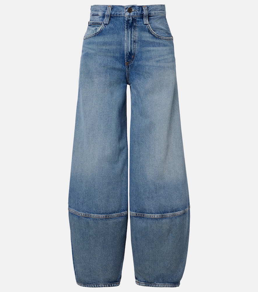 Agolde Women's Blue Lantern Barrel-Leg Jeans Size 29 - Mytheresa