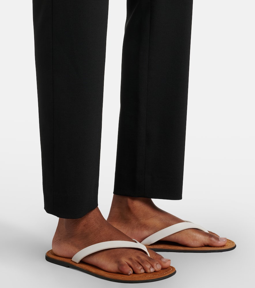  The Row The Row Flamenca Wool Straight Pants 