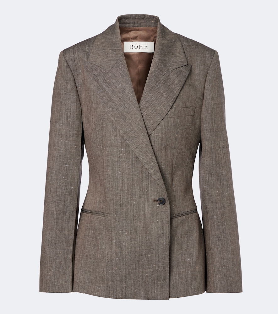 Róhe Blazer en laine mélangée
