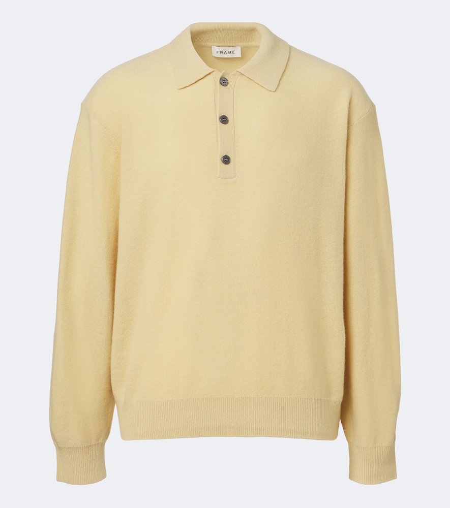 Pullover polo in lana