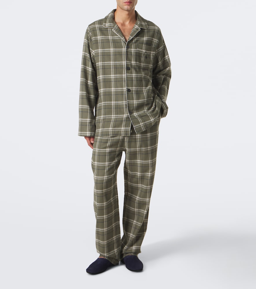 Polo Ralph Lauren Checked Cotton Flannel Pajamas