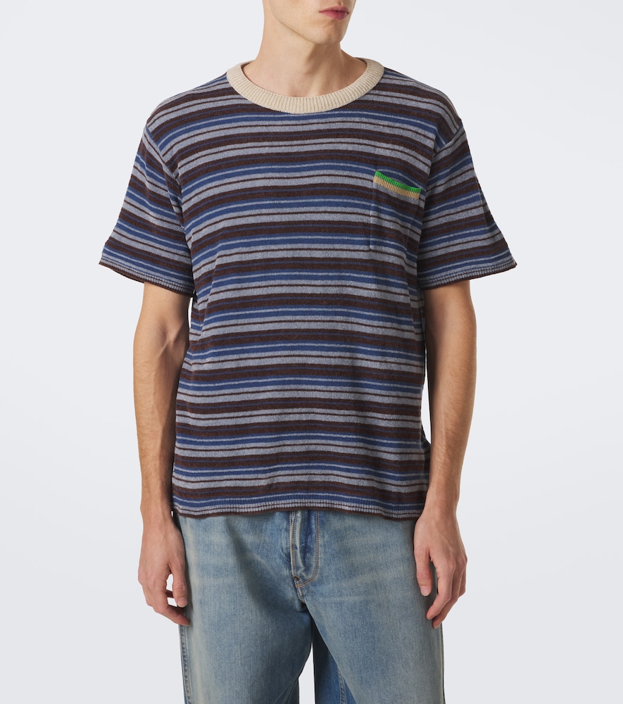 Knitted Striped T-Shirt
