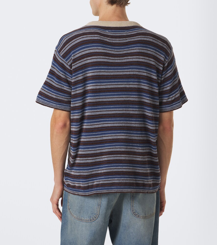 Knitted Striped T-Shirt
