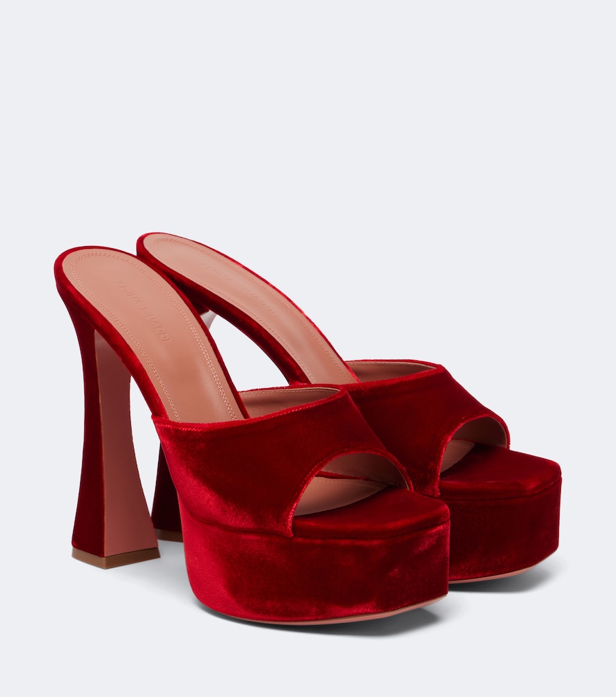 Mules Dalida aus Samt