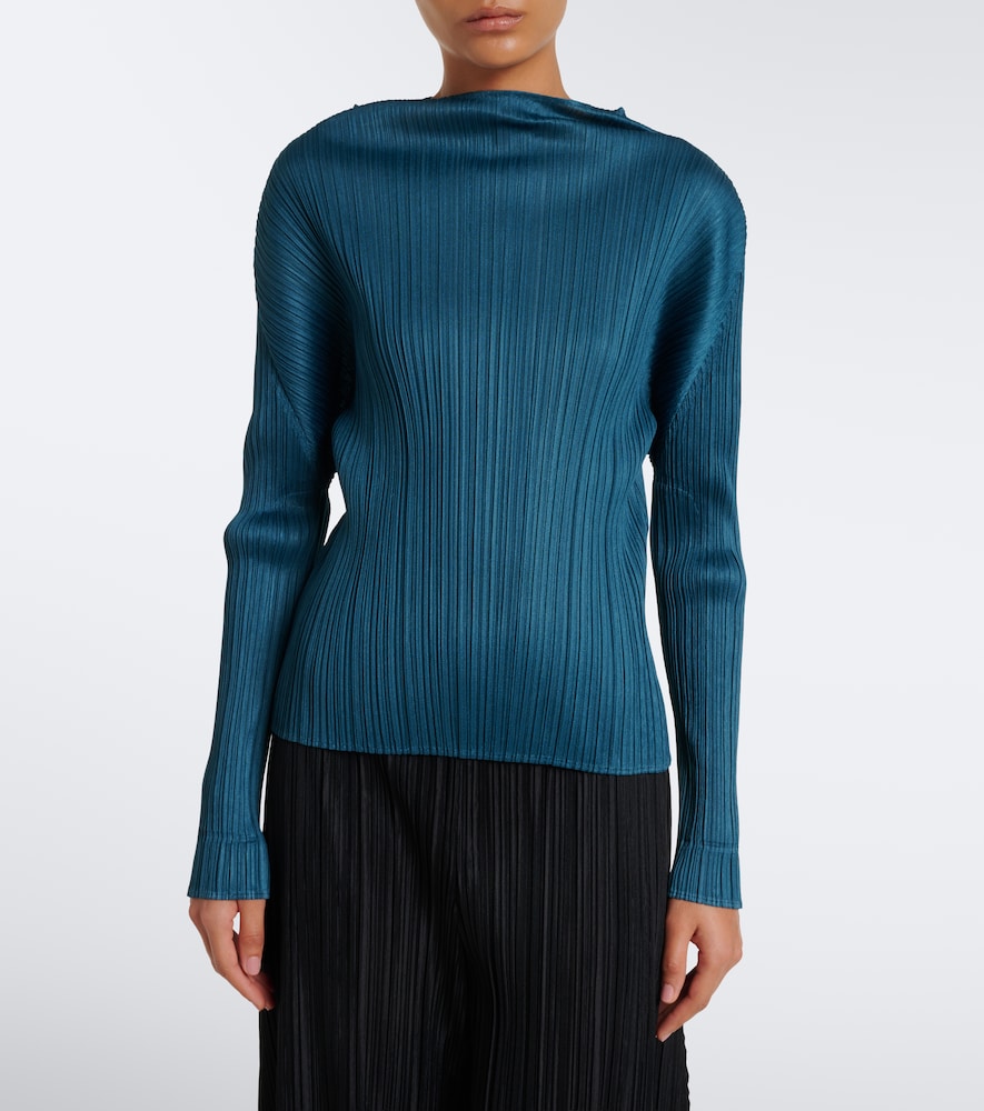 Issey Miyake Monthly Colors: October Pleated Top