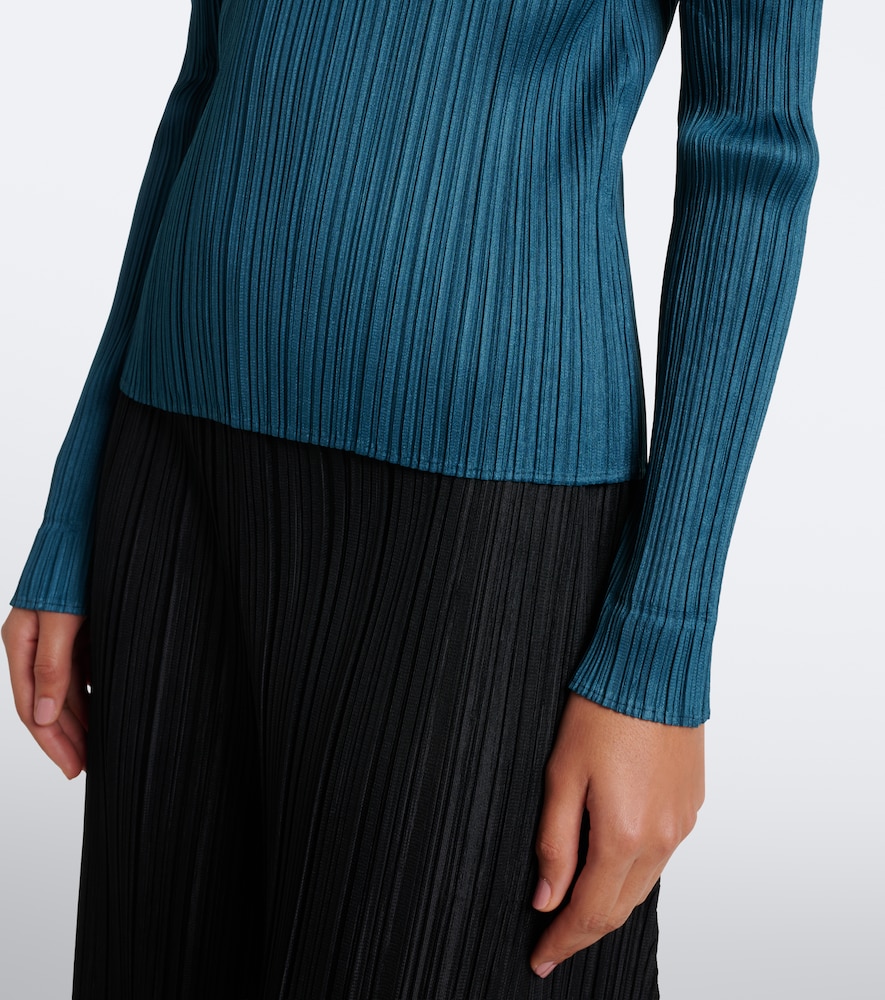 Issey Miyake Monthly Colors: October Pleated Top