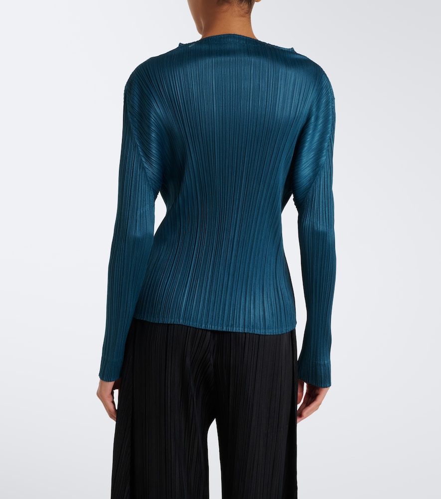 Issey Miyake Monthly Colors: October Pleated Top