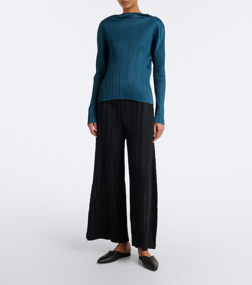Issey Miyake Monthly Colors: October Pleated Top