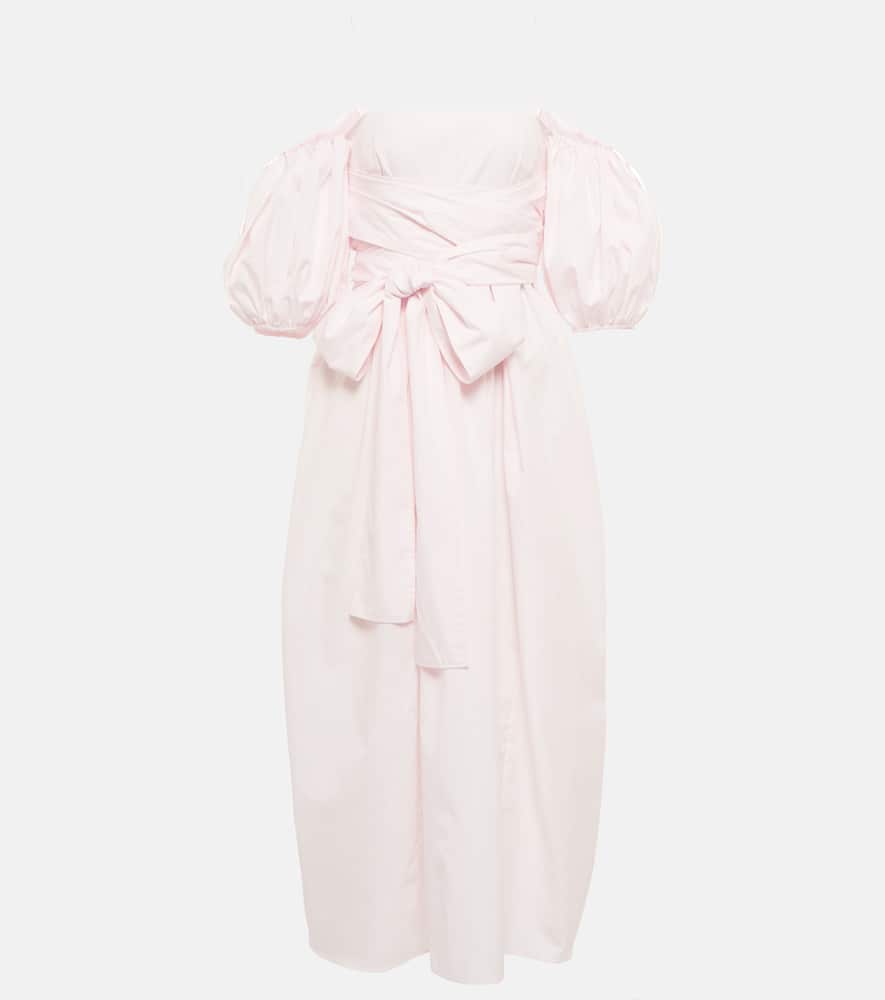 Cecilie Bahnsen Joel cotton poplin midi dress