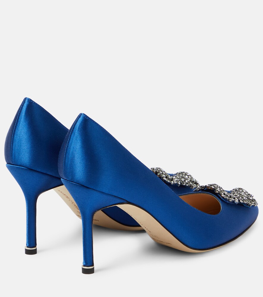 Hangisi 90 Embellished Satin Pumps