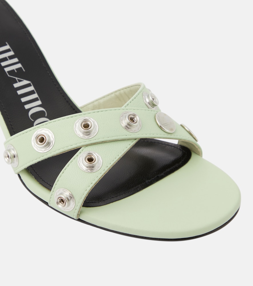  The Attico The Attico Cosmo Leather Sandals 