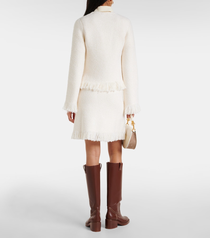  Chloe Chloé Jacke Aus Einem Wollgemisch 