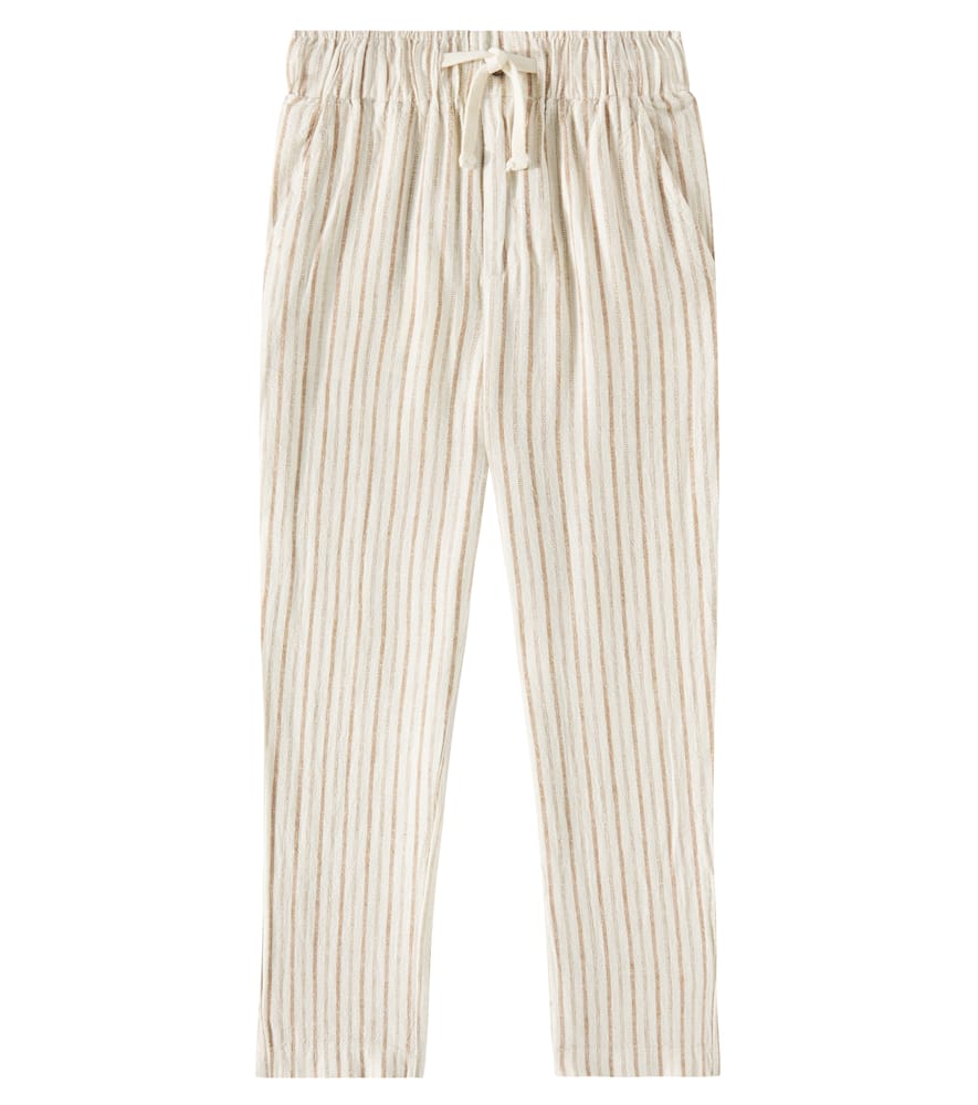 Rylee + Cru Kalen linen-blend straight pants