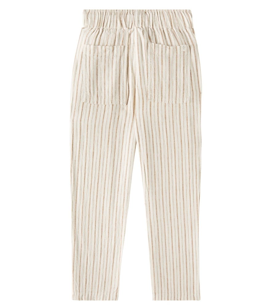  Rylee + Cru Rylee + Cru Kalen Linen-blend Straight Pants 