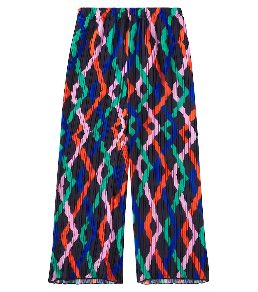Bobo Choses Garland Flared Pants In Multicolor