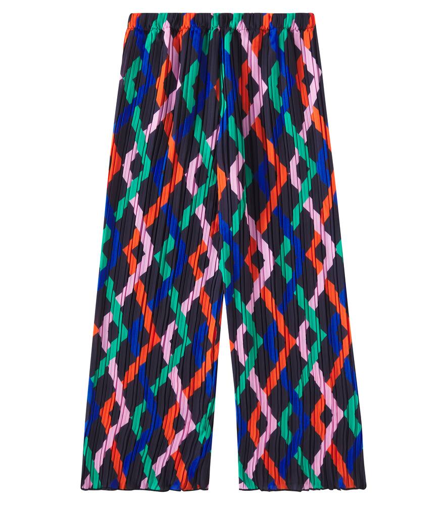Bobo Choses Garland Flared Pants In Multicolor