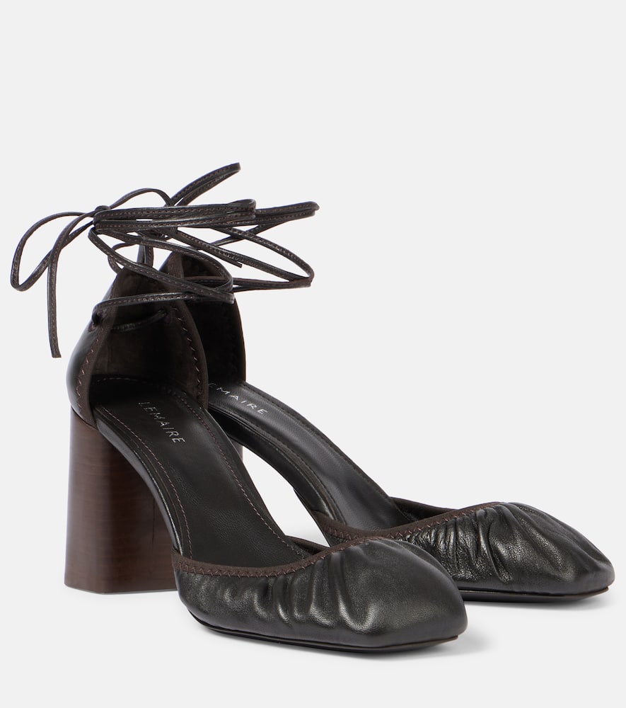 Micro Ballerina 85 leather sandals