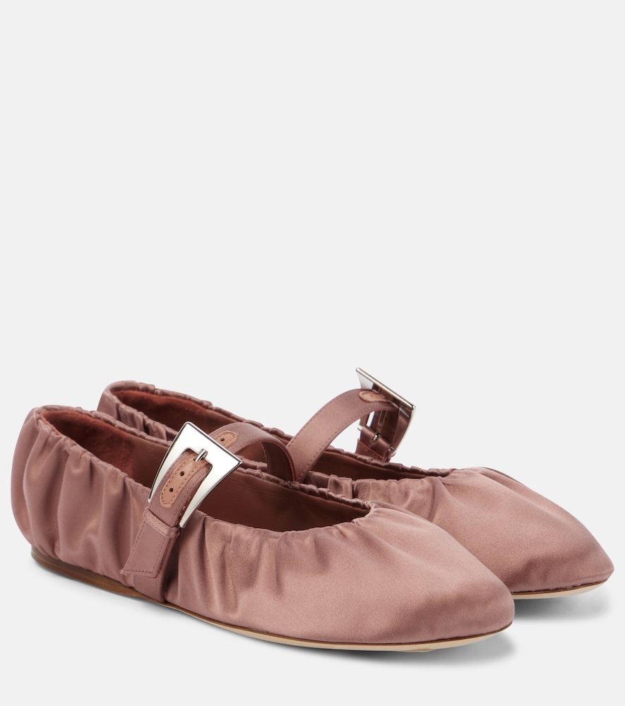 Paris Texas Ballerines Sveva en satin 247 €
