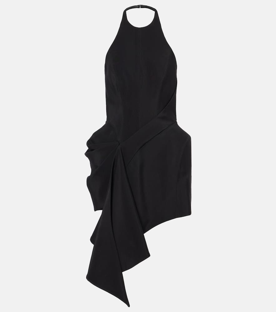 Mugler Minikleid In Schwarz