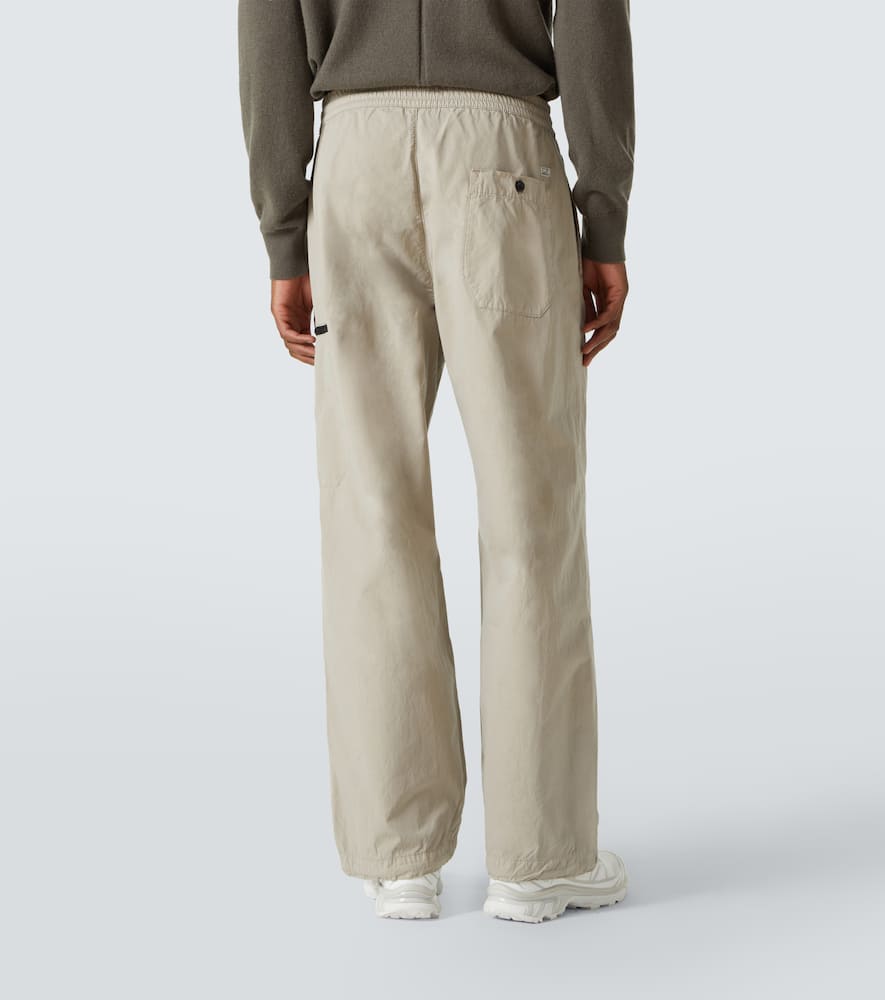 C.p. Company C. P. Company Lens Cotton Cargo Pants In Grün