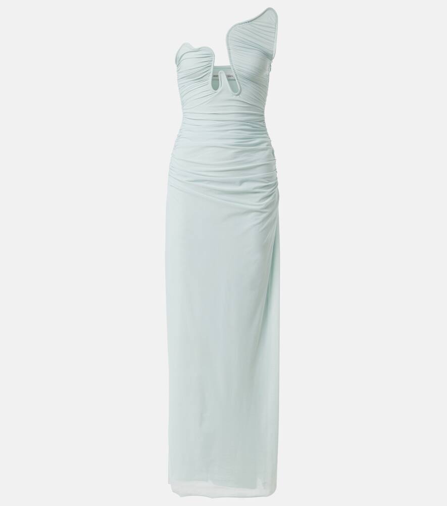 Salacia ruched jersey gown