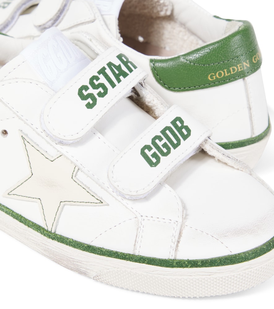  Golden Goose Kids Golden Goose Kids Sneakers Old School Aus Leder 