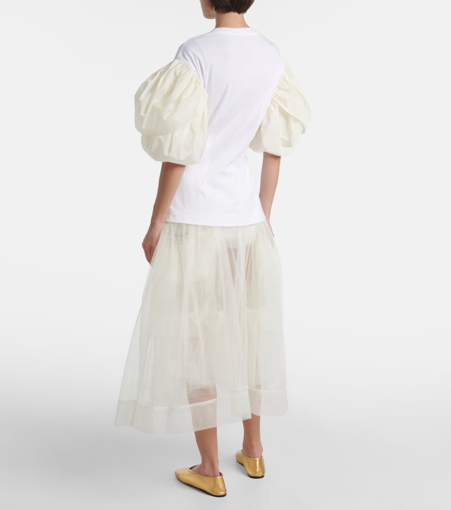  Simone Rocha Simone Rocha Camiseta En Jersey De Algodón 
