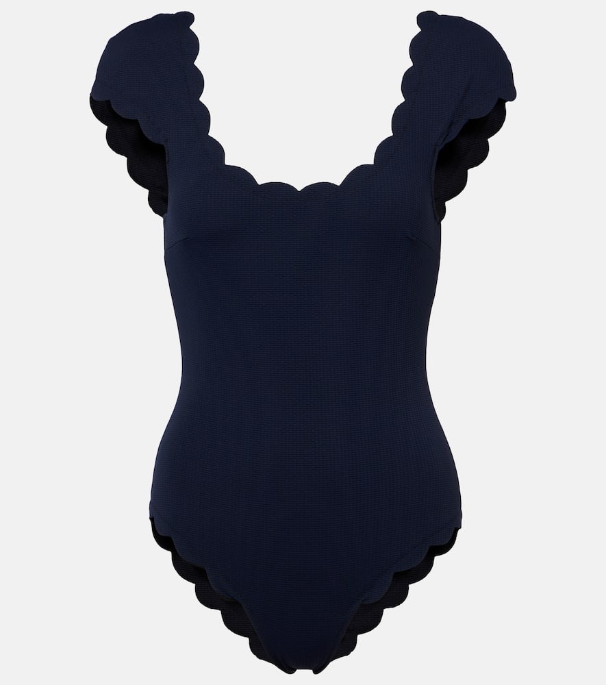 Mexico reversible scalloped swimsuit