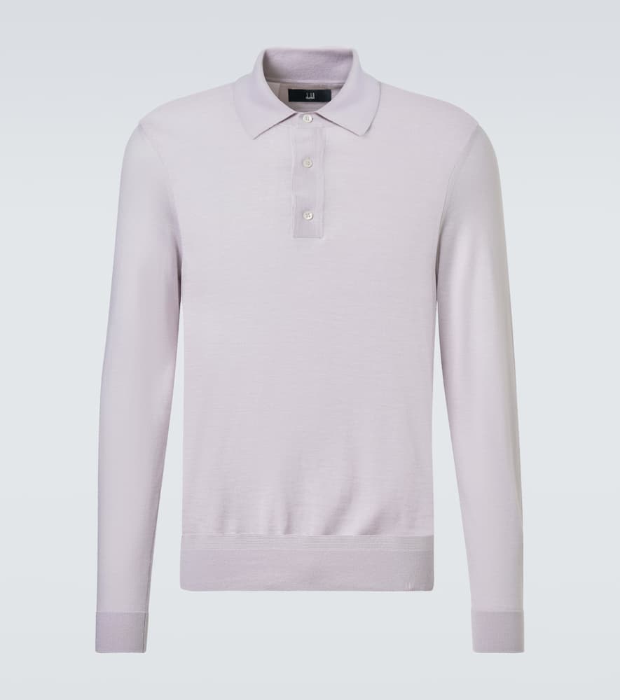 Cashmere polo sweater