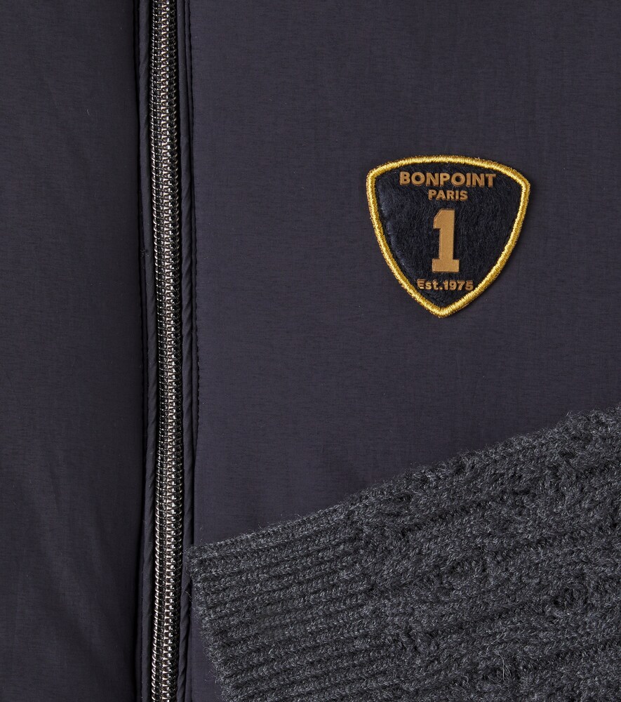  Bonpoint Bonpoint Jacke Jarod Aus Rippstrick 