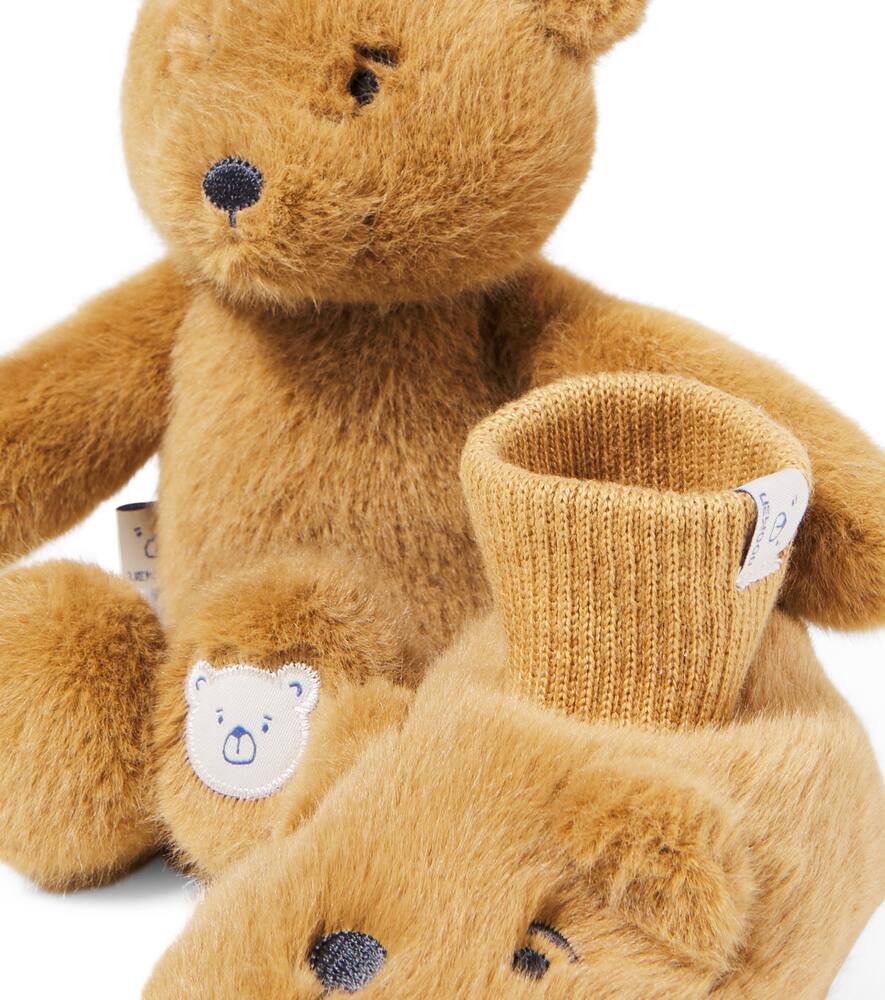 Liewood Baby Basim Gift Set In Brown