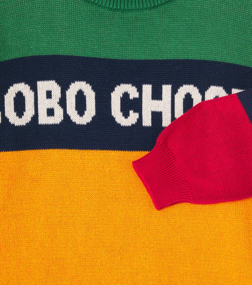  Bobo Choses Bobo Choses Jersey De Algodón Con Logo 