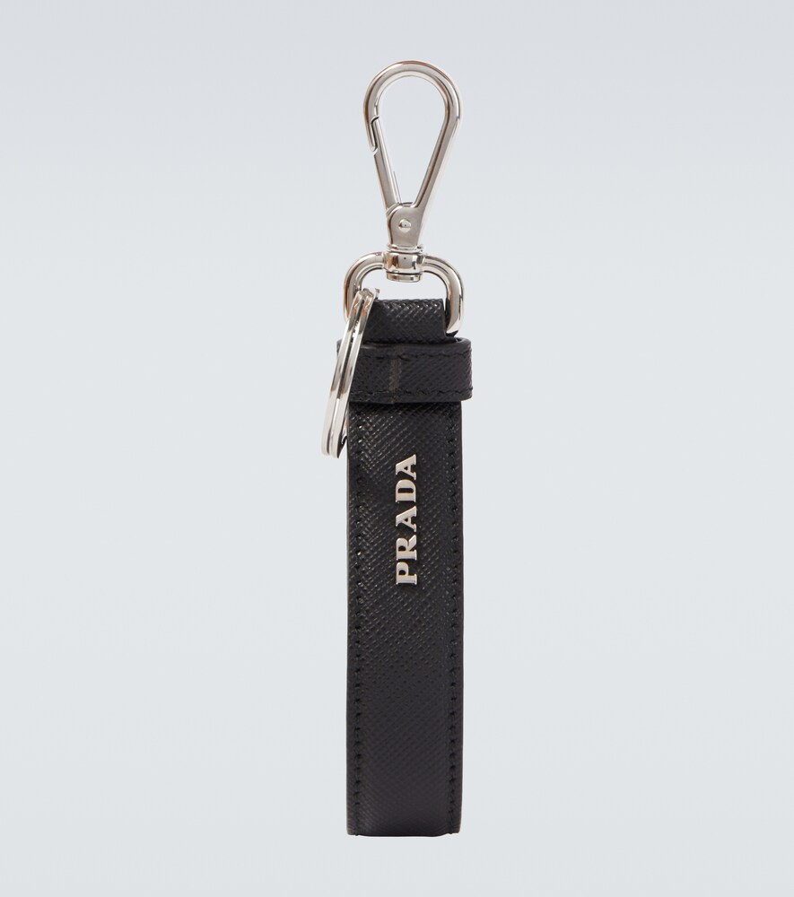  Prada Prada Schlüsselanhänger Aus Saffiano-leder 